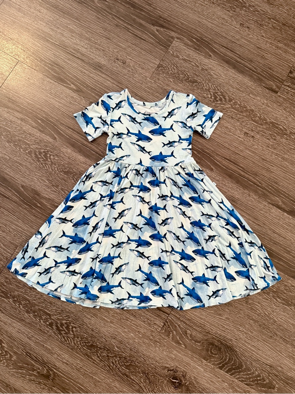 Posh Peanut Shark Twirl Dress
